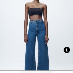 Zara Marine Straight Jeans.